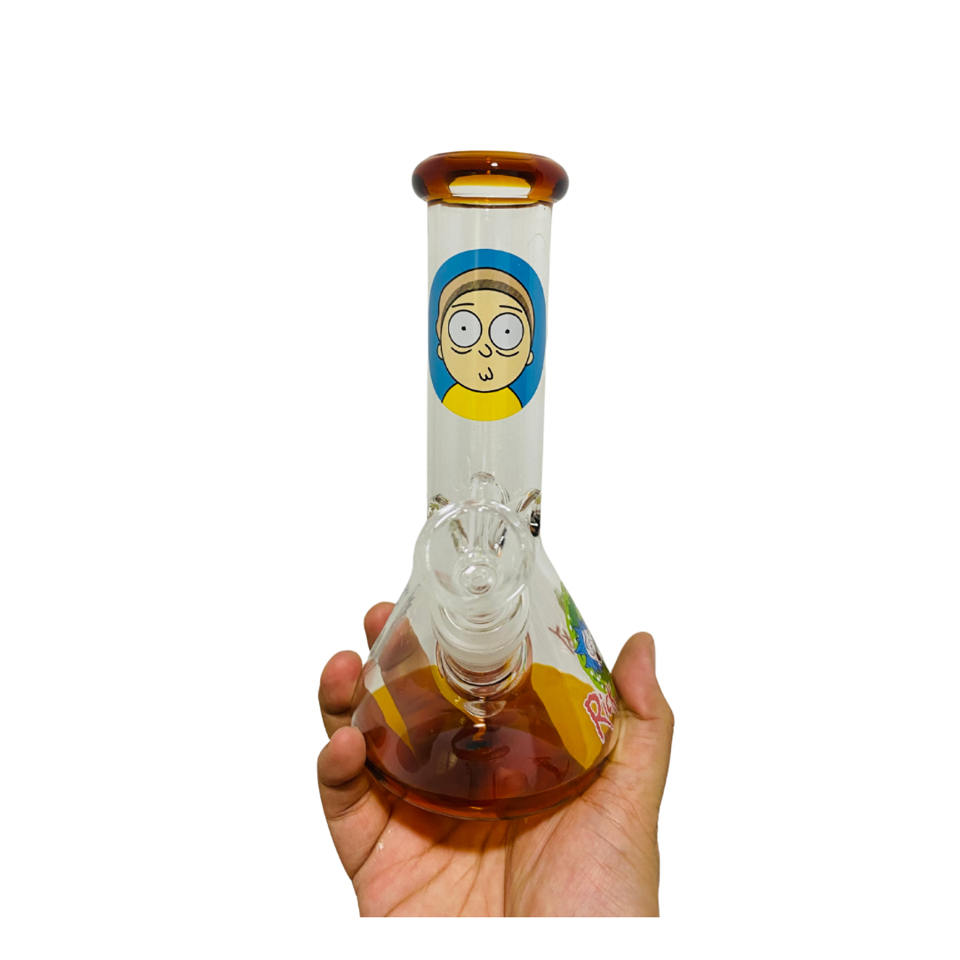 GLASS BONG RICK MORTY 16 20CM - Image 3