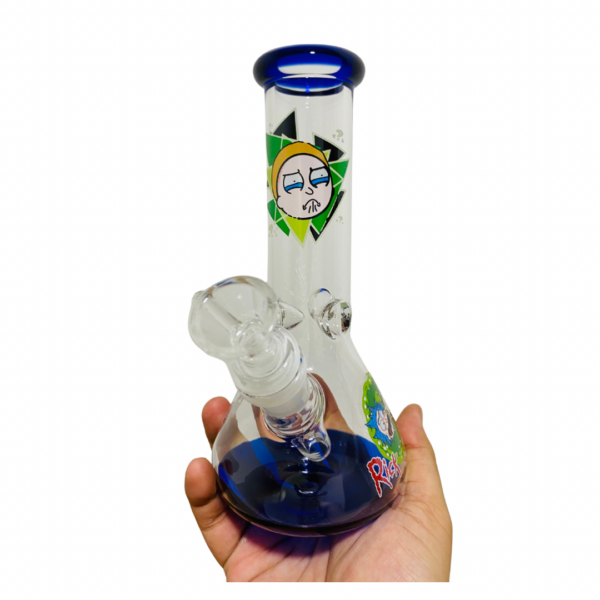 GLASS BONG RICK MORTY 17 20CM